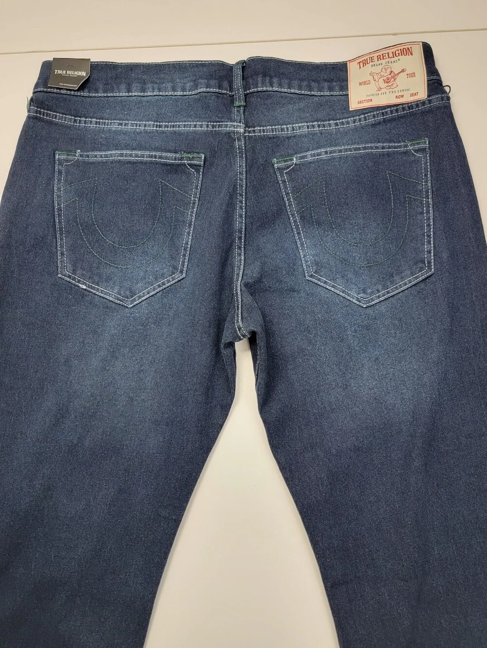 Ricky SN Straight Wintergreen True Religion Waist 36X34 Men's Jeans 700866 New